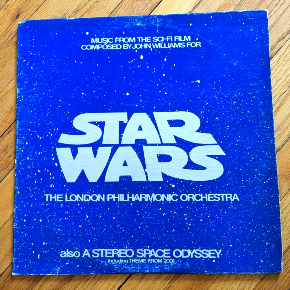 Original 1977 Vinyl Star Wars and Space Odyssey Orchestral Soundtrack